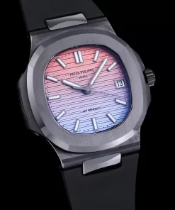 Patek Philippe Nautilus 5711 Tiffany AET Ceramic Black Best Replica 45mm (8)