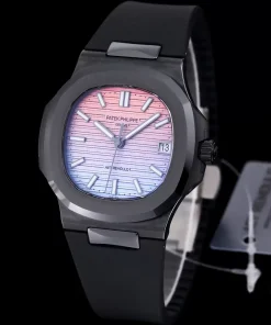 Patek Philippe Nautilus 5711 Tiffany AET Ceramic Black Best Replica 45mm (8)