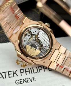 Patek Philippe Nautilus 5712 18K Gold Wrapped PPF Factory Replica Watches 40mm (11)