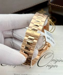 Patek Philippe Nautilus 5712 18K Gold Wrapped PPF Factory Replica Watches 40mm (11)