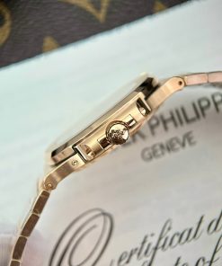 Patek Philippe Nautilus 5712 18K Gold Wrapped PPF Factory Replica Watches 40mm (11)