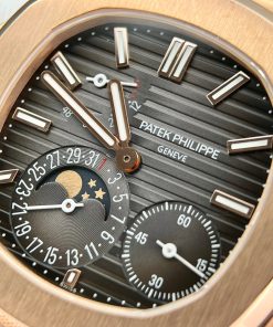 Patek Philippe Nautilus 5712 18K Gold Wrapped PPF Factory Replica Watches 40mm (11)