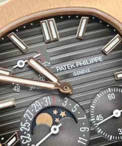 Patek Philippe Nautilus 5712 18K Gold Wrapped PPF Factory Replica Watches 40mm (11)