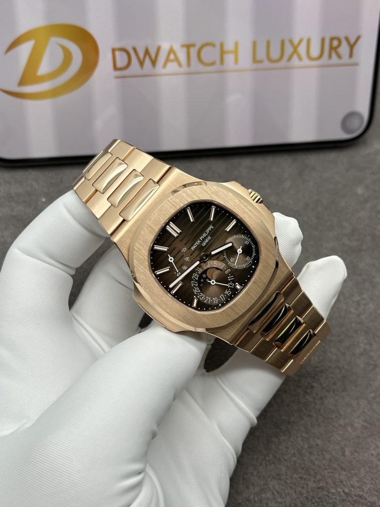 Patek Philippe Nautilus 5712-1R-001 Solid Gold Watch Like Auth 99% (1)