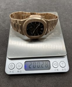 Patek Philippe Nautilus 5712-1R-001 Solid Gold Watch Like Auth 99% (1)