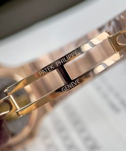 Patek Philippe Nautilus 5712 Chocolate Dial Replica Watches GR Factory 40mm (7)