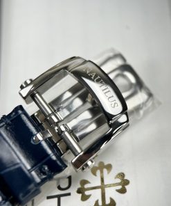 Patek Philippe Nautilus 5712 Replica Watches Blue Leather GR Factory 40mm (3)