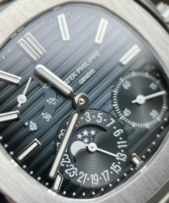 Patek Philippe Nautilus 5712 Replica Watches Blue Leather GR Factory 40mm (3)