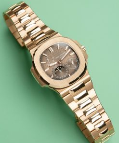 Patek Philippe Nautilus 5712 Rose Gold 18K Replica Watches Best Quality 40mm (2)