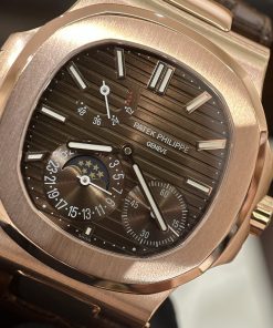 Patek Philippe Nautilus 5712R 18K Gold Wrapped Chocolate Dial GR Factory 40mm (1)
