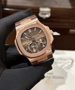 Patek Philippe Nautilus 5712R 18K Gold Wrapped Chocolate Dial GR Factory 40mm (1)