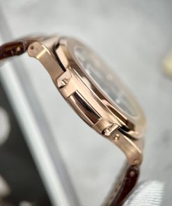 Patek Philippe Nautilus 5712R 18K Gold Wrapped Gray Dial GR Factory (5)