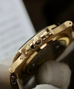 Patek Philippe Nautilus 5712R 18K Gold Wrapped PPF Factory Best Replica 40mm (9)