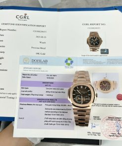 Patek Philippe Nautilus 5712R 18K Rose Gold Wrapped Chocolate Dial 40mm (2)