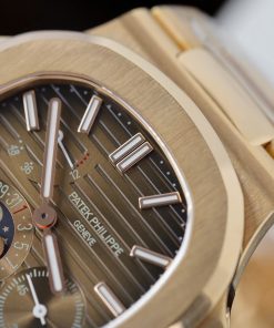 Patek Philippe Nautilus 5712R Gold Wrapped Refined Version Best Replica Watch PPF 40mm (2)