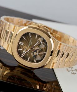Patek Philippe Nautilus 5712R Gold Wrapped Refined Version Best Replica Watch PPF 40mm (2)