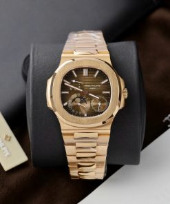 Patek Philippe Nautilus 5712R Gold Wrapped Refined Version Best Replica Watch PPF 40mm (2)