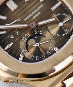 Patek Philippe Nautilus 5712R Gold Wrapped Refined Version Best Replica Watch PPF 40mm (2)