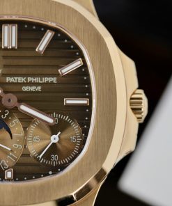 Patek Philippe Nautilus 5712R Gold Wrapped Refined Version Best Replica Watch PPF 40mm (2)