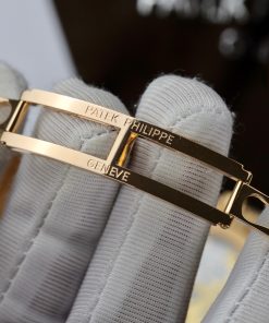 Patek Philippe Nautilus 5719 18K Gold Wrapped Customs Full Moissanite Diamonds 40mm (13)