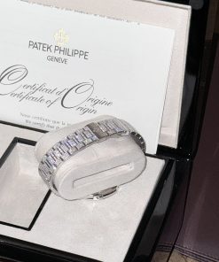 Patek Philippe Nautilus 5719 Custom Full Moissanite Diamonds 40mm (1)
