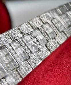 Patek Philippe Nautilus 5719G Full Diamonds Swarovski Replica 1:1 40mm