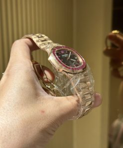 Patek Philippe Nautilus 5723-112R Natural Ruby 18K Solid Gold Watch (7)