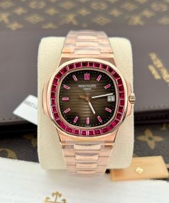 Patek Philippe Nautilus 5723 18K Gold Wrapped Custom Ruby 3K Factory
