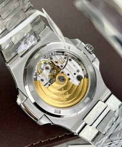 Patek Philippe Nautilus 5723 Custom Moissanite Baguette Diamonds 40mm (2)