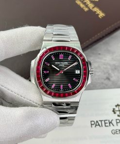 Patek Philippe Nautilus 5723 Custom Synthetic Ruby 3K Factory 40mm (2)