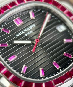 Patek Philippe Nautilus 5723 Custom Synthetic Ruby 3K Factory 40mm (2)