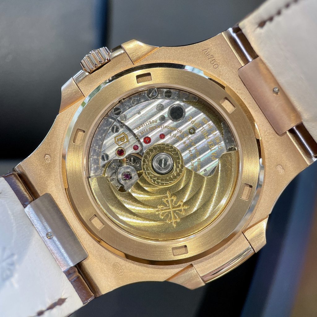 Patek Philippe Nautilus 5723 Replica Watches Brown Leather Stap PPF Factory 40mm (1)