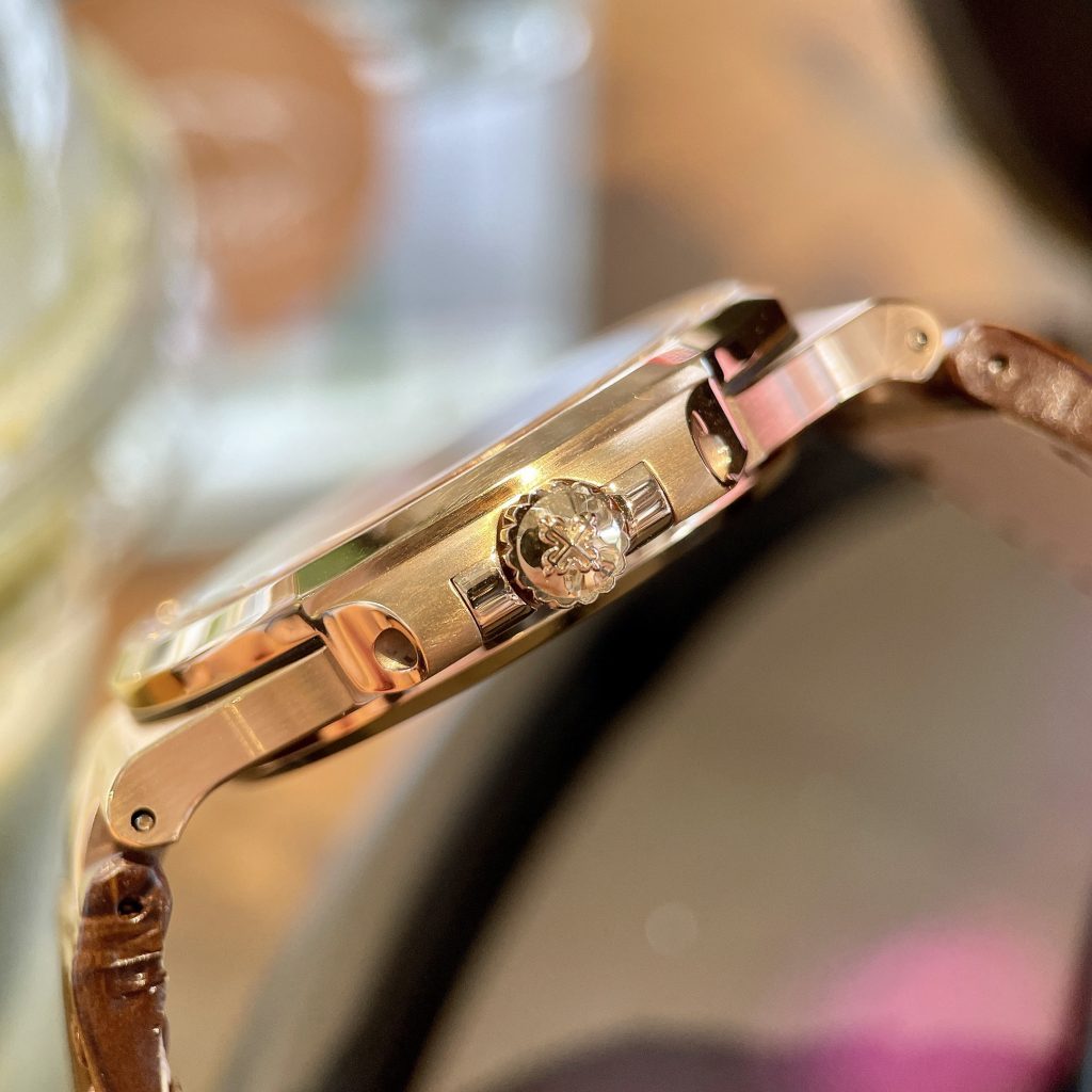 Patek Philippe Nautilus 5723 Replica Watches Brown Leather Stap PPF Factory 40mm (1)