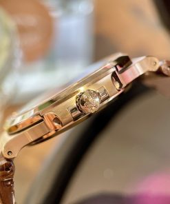 Patek Philippe Nautilus 5723 Replica Watches Brown Leather Stap PPF Factory 40mm (1)