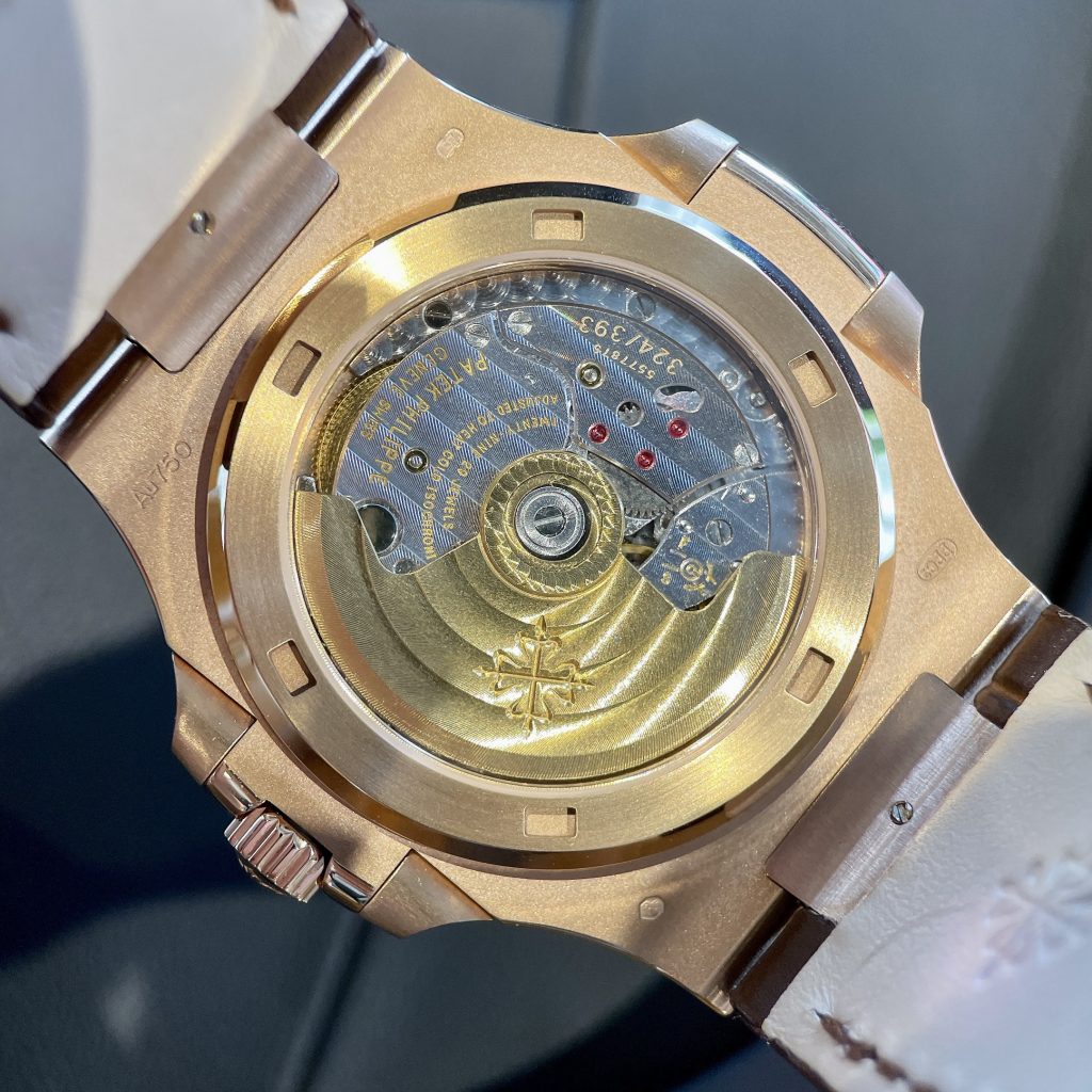 Patek Philippe Nautilus 5723 Replica Watches Brown Leather Stap PPF Factory 40mm (1)