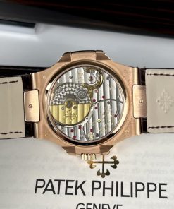 Patek Philippe Nautilus 5724 18K Gold Wrapped and Moissanite Diamonds 40mm (6)