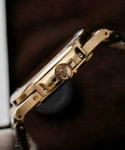 Patek Philippe Nautilus 5724 Best Replica Watch Custom Gold Wrapped Moissanite Diamonds PPF Factory 40mm (2)