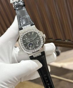 Patek Philippe Nautilus 5724G Replica Watches Gray Dial GR Factory 40mm (5)
