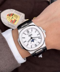Patek Philippe Nautilus 5726 Replica Watch White Dial GR Factory (6)