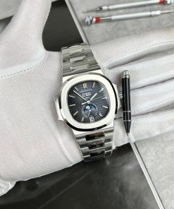 Patek Philippe Nautilus 5726 Replica Watches Blue Dial PPF V2 40 (1)