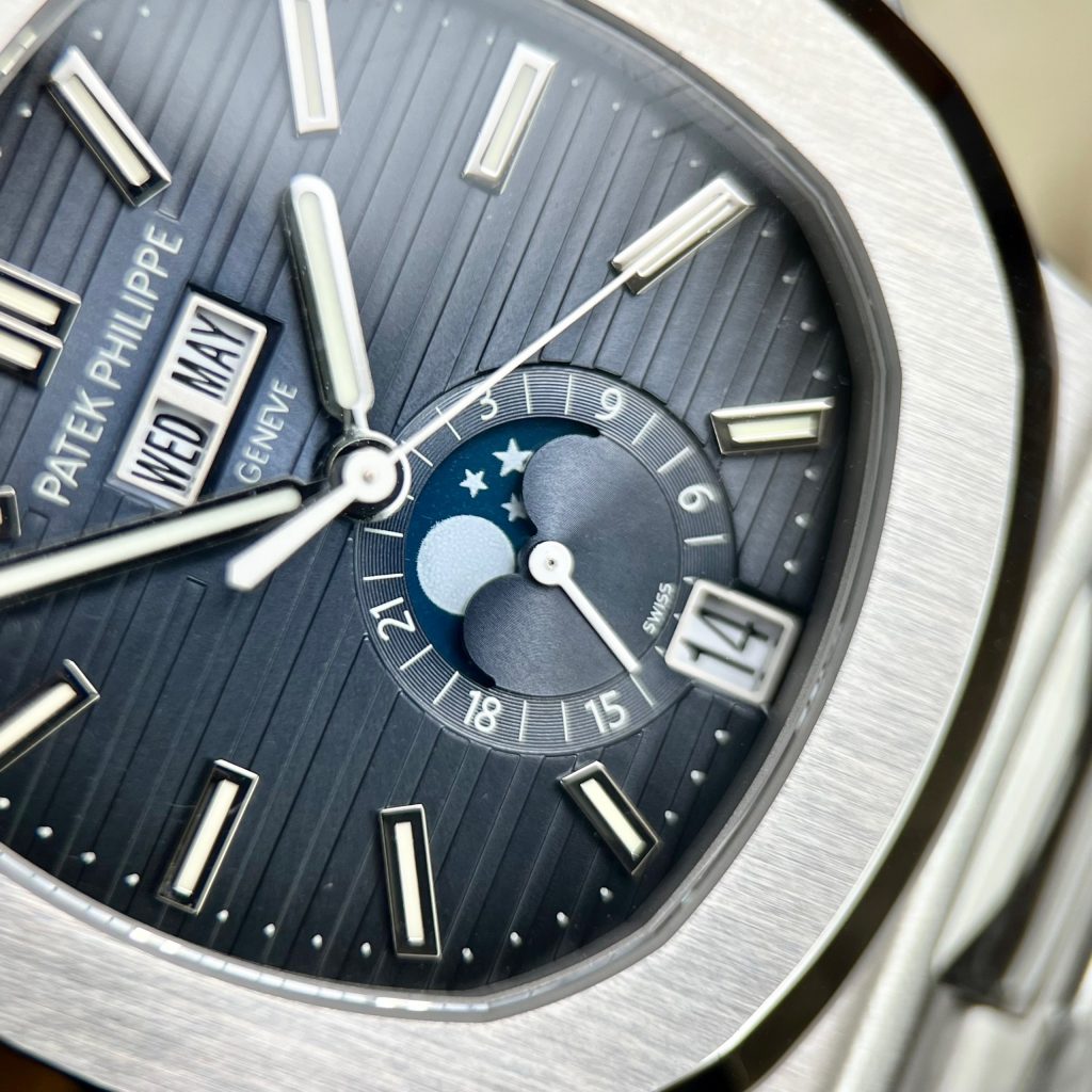Patek Philippe Nautilus 5726 Replica Watches Blue Dial PPF V2 40 (1)
