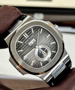 Patek Philippe Nautilus 5726A Replica Watches Gray Dial PPF (2)