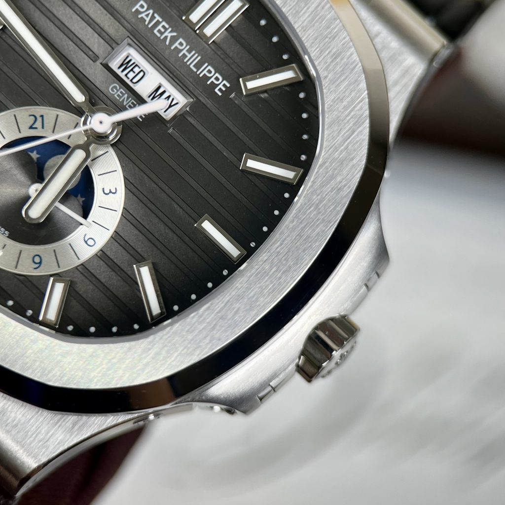 Patek Philippe Nautilus 5726A Replica Watches Gray Dial PPF (2)