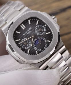 Patek Philippe Nautilus 5740 Gray Dial Best Replica Watches 40mm (4)