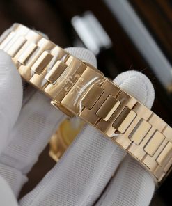 Patek Philippe Nautilus 7118-1300R Replica Watch Custom Gold Wrapped 35 (2)