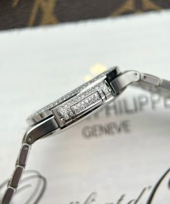 Patek Philippe Nautilus 7118 Custom Full Moissanite Diamonds (1)