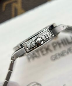 Patek Philippe Nautilus 7118 Custom Full Moissanite Diamonds (1)