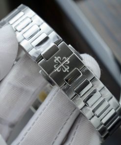 Patek Philippe Nautilus 7118 Customs Bezel Moissanite Diamonds 3k Factory 40mm (10)