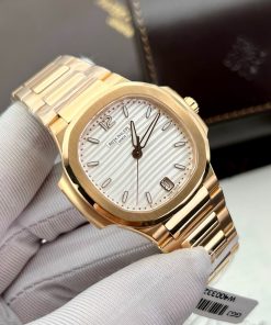 Patek Philippe Nautilus 7118 Gold Wrapped Replica Watch 3K Factory (5)