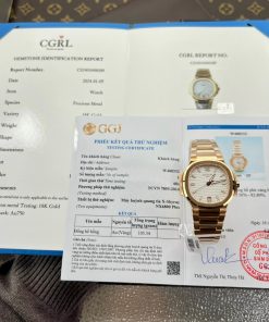Patek Philippe Nautilus 7118 Gold Wrapped Replica Watch 3K Factory (5)